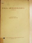 Banner János - Folia Archaeologica VII. [antikvár]