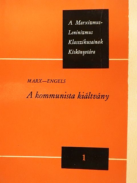 Engels - A kommunista kiáltvány [antikvár]