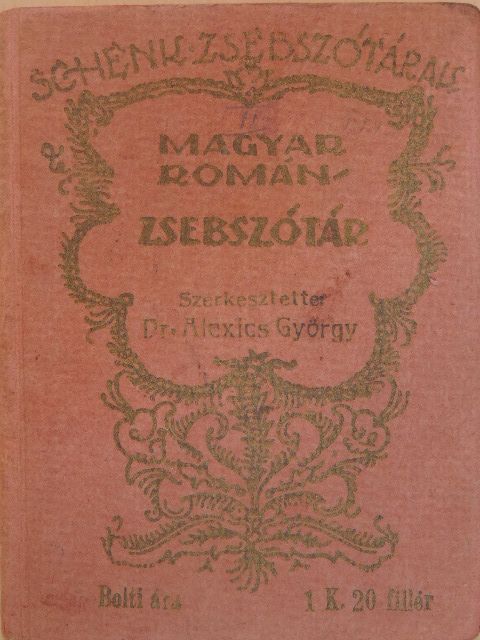 Román-magyar és magyar-román zsebszótár - Magyar-román rész [antikvár]