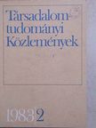 Balogh István - Társadalomtudományi Közlemények 1983/2. [antikvár]