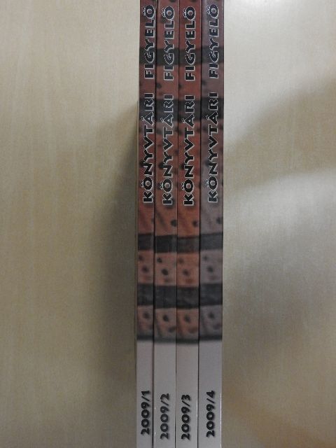 Amberg Eszter - Könyvtári figyelő 2009/1-4. [antikvár]