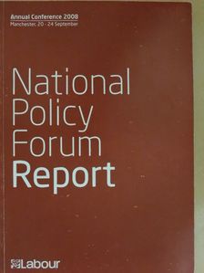 National Policy Forum Report [antikvár]