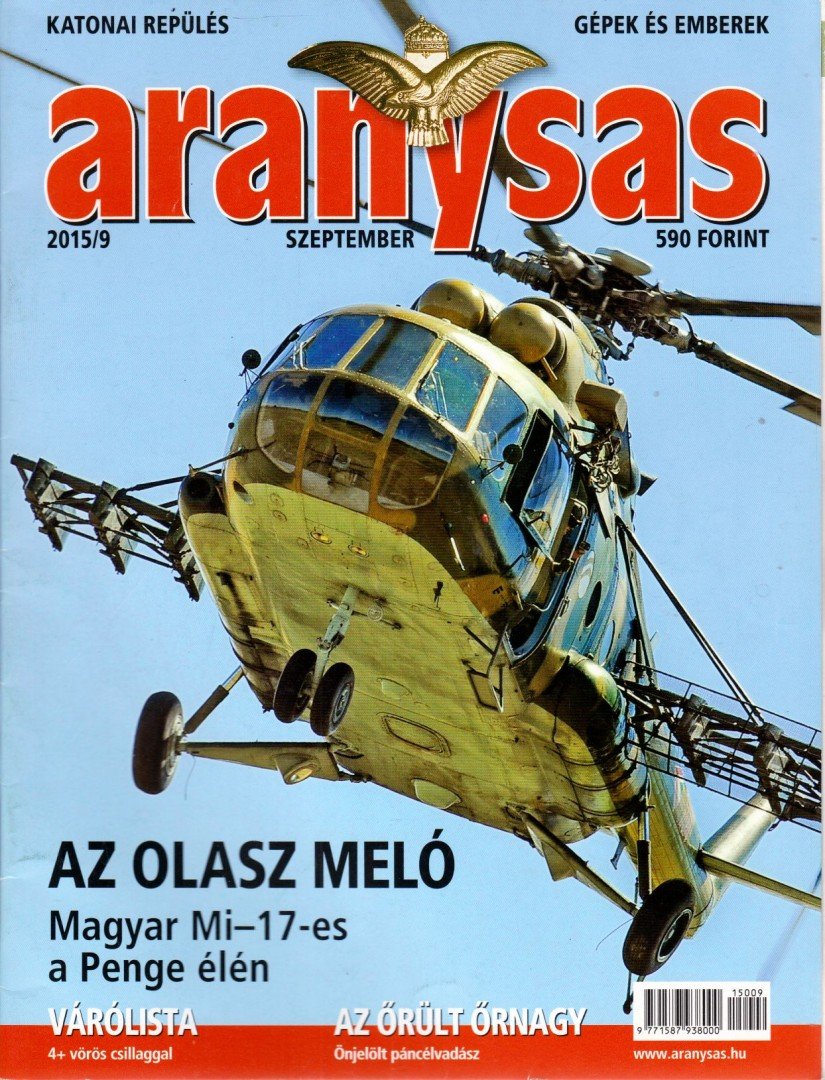 Tőrös István - Aranysas 2015/9. [antikvár]