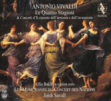 Vivaldi - LE QUATTRO STAGIONI CD JORDI SAVALL