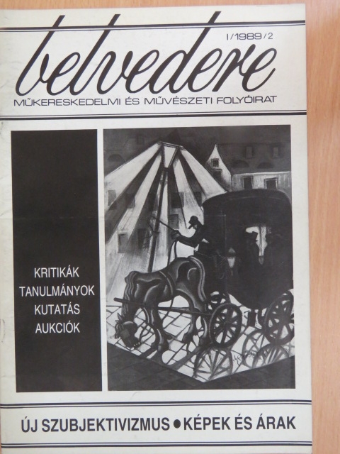 Dr. Virág Judit - Belvedere 1989/2. [antikvár]