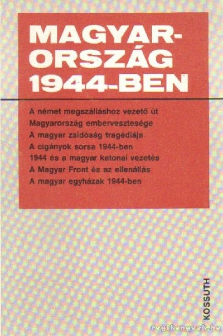 Orbán Sándor - Magyarország 1944-ben [antikvár]