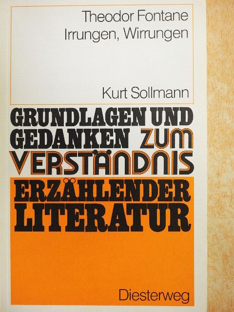 Kurt Sollmann - Theodor Fontane: Irrungen, Wirrungen [antikvár]