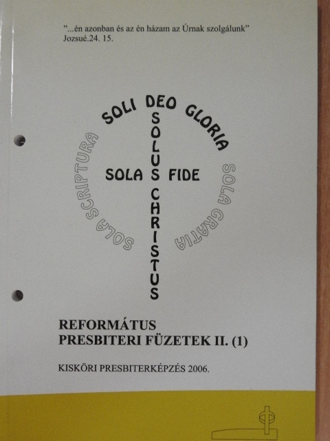 Református presbiteri füzetek II. (1) [antikvár]