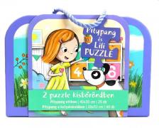 Pitypang és Lili - bőröndös puzzle