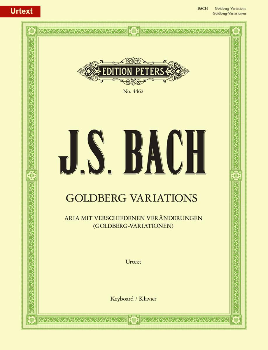 J. S. Bach - GOLDBERG VARIATIONS. URTEXT, KLAVIER (KURT SOLDAN)