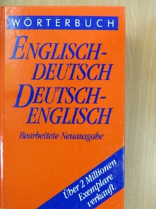 Wörterbuch Englisch-Deutsch/Deutsch-Englisch [antikvár]