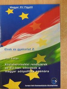 Pitti Zoltán - Közteherviselési rendszerek az EU-ban, kihívások a magyar adópolitika számára [antikvár]