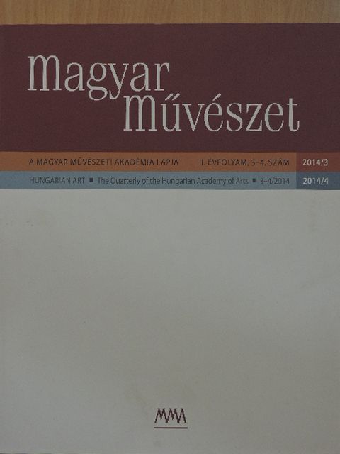 Andrásfalvy Bertalan - Magyar Művészet 2014. október [antikvár]