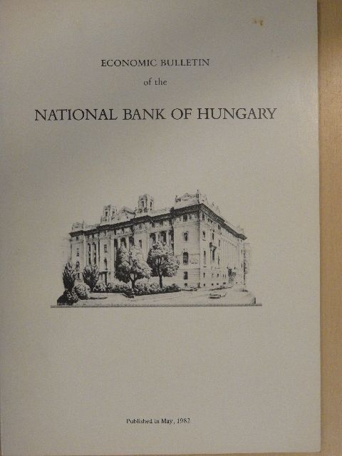 Dr. Erdős K. - Economic Bulletin of the National Bank of Hungary [antikvár]