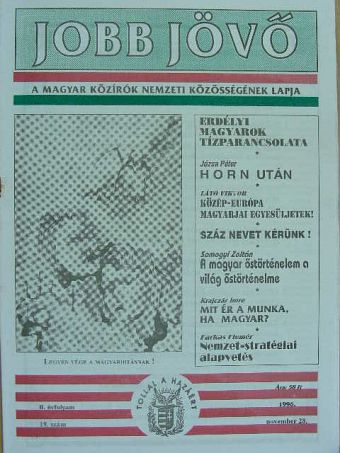 Farkas Elemér - Jobb Jövő 1996. november 28. [antikvár]