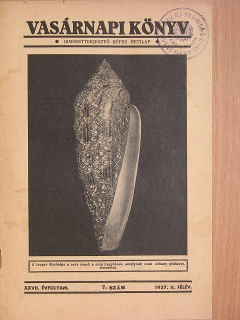 Vasárnapi Könyv 1937. II/7. [antikvár]