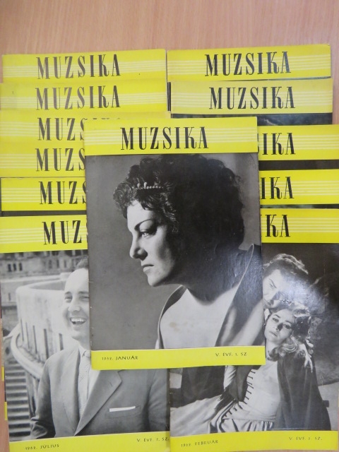 Darvas Gábor - Muzsika 1962. január-december [antikvár]