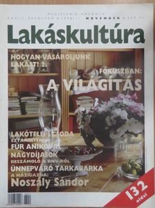 Lakáskultúra 1998. november [antikvár]