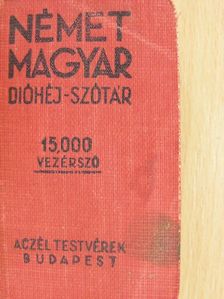 Német-magyar dióhéj-szótár (minikönyv) [antikvár]