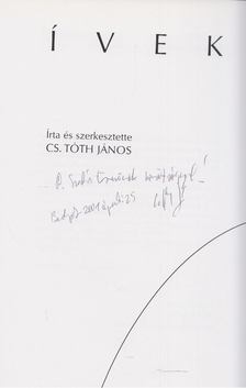 Cs. Tóth János - Ívek (dedikált) [antikvár]