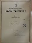 Dr. Bakács Tibor - Budapest székesfőváros közegészségügye 1948 október [antikvár]