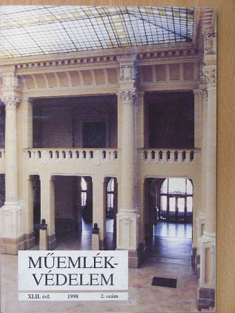 Kálmán Péter - Műemlékvédelem 1998/2. [antikvár]
