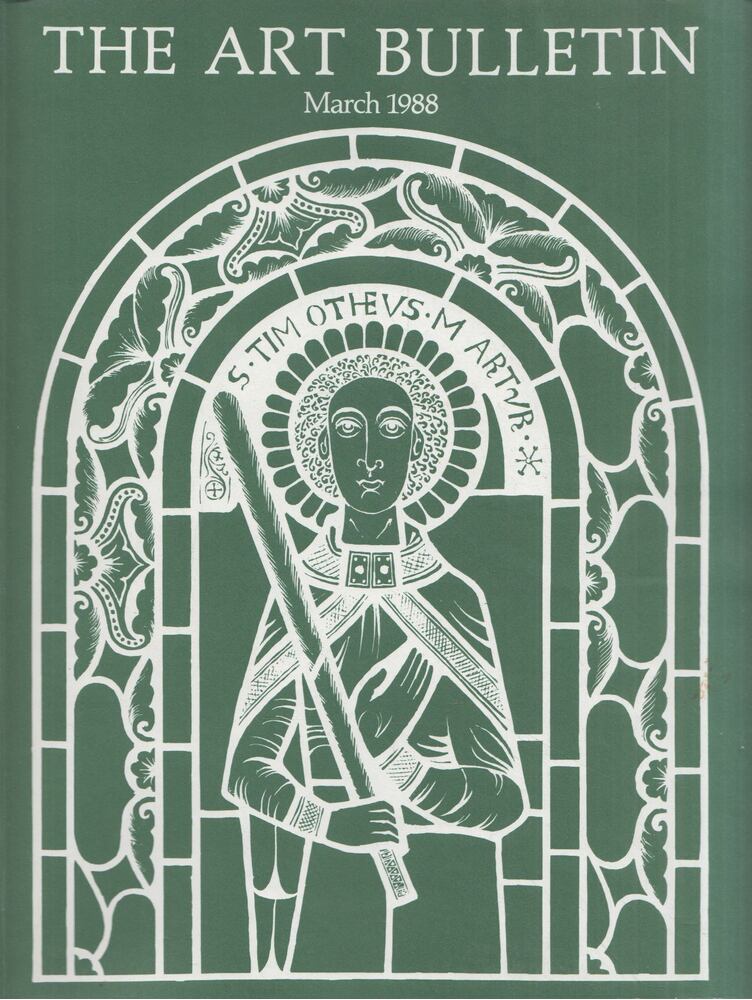 Richard E. Spear - The Art Bulletin March 1988 [antikvár]