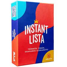 BLACLRS - Instant lista társasjáték