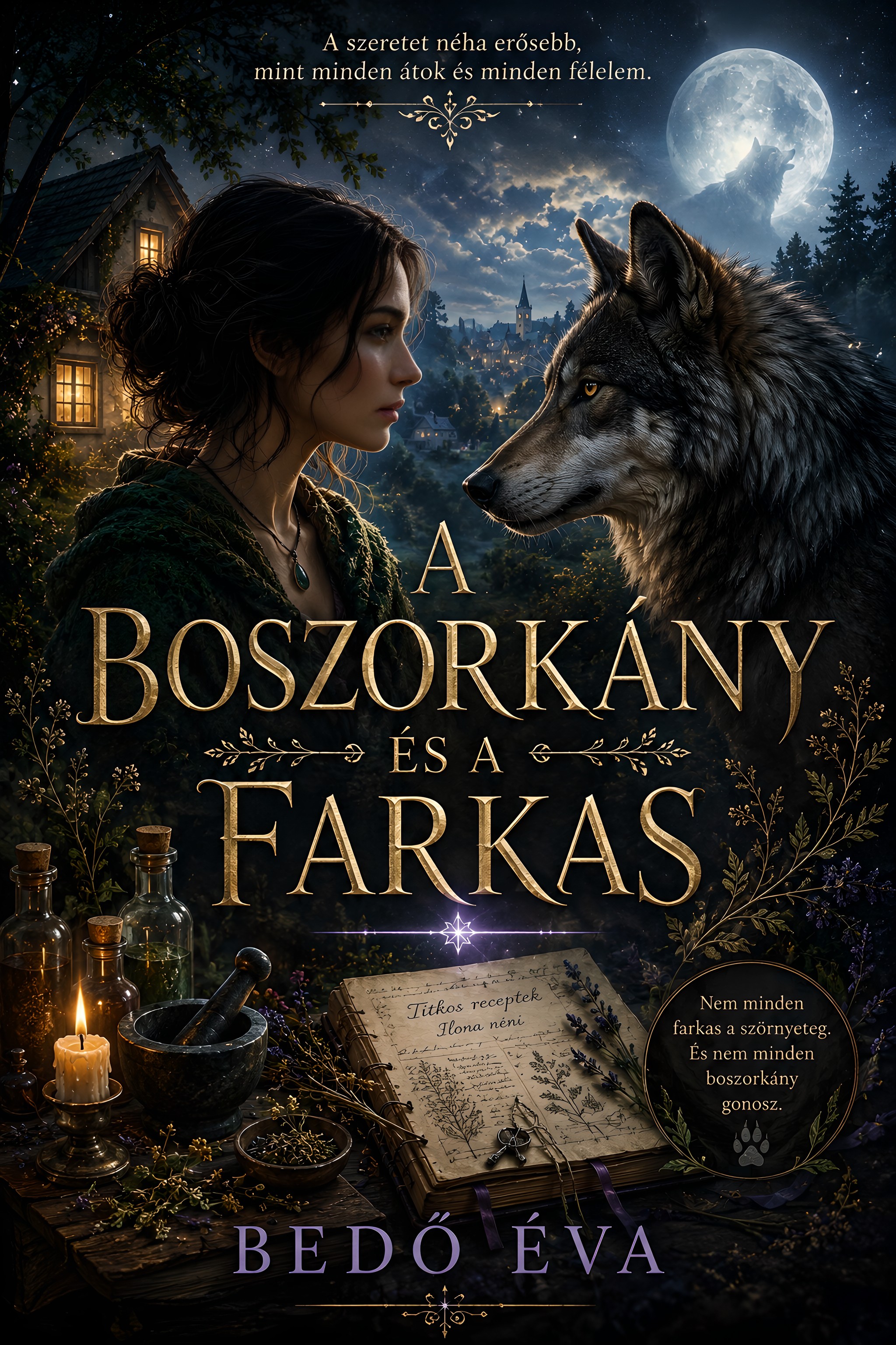 Bedő Éva - A Boszorkány és a Farkas [eKönyv: epub, mobi]
