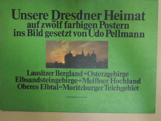 Unsere Dresdner Heimat auf zwölf farbigen Postern [antikvár]