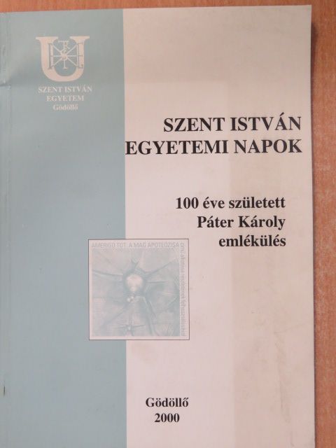 Bálint Andor - Szent István Egyetemi Napok [antikvár]