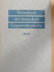 D. Herberg - Wörterbuch der deutschen Gegenwartssprache 1. [antikvár]