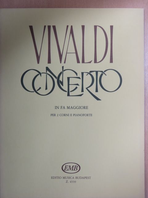 Antonio Vivaldi - Concerto [antikvár]
