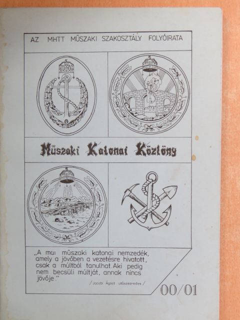Dr. Bakucz Péter - Műszaki Katonai Közlöny 2000/1. [antikvár]