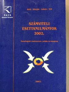 Dr. Adorján Csaba - Számviteli esettanulmányok 2002. [antikvár]