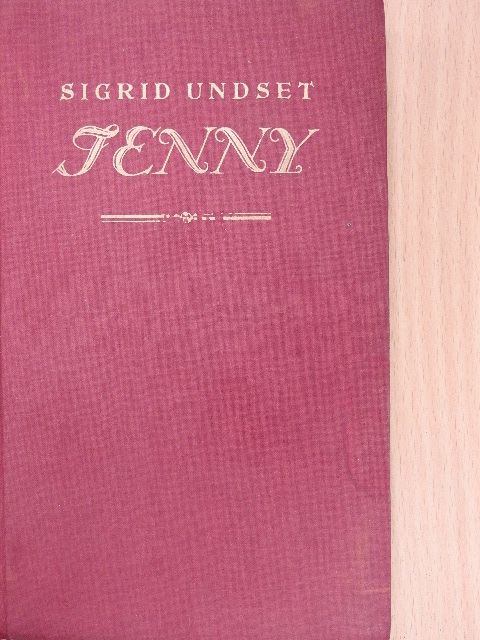 Sigrid Undset - Jenny (gótbetűs) [antikvár]