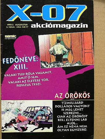 Jean Van Hamme - X-07 akciómagazin 1995/2. [antikvár]