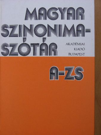 O. Nagy Gábor - Magyar szinonimaszótár [antikvár]