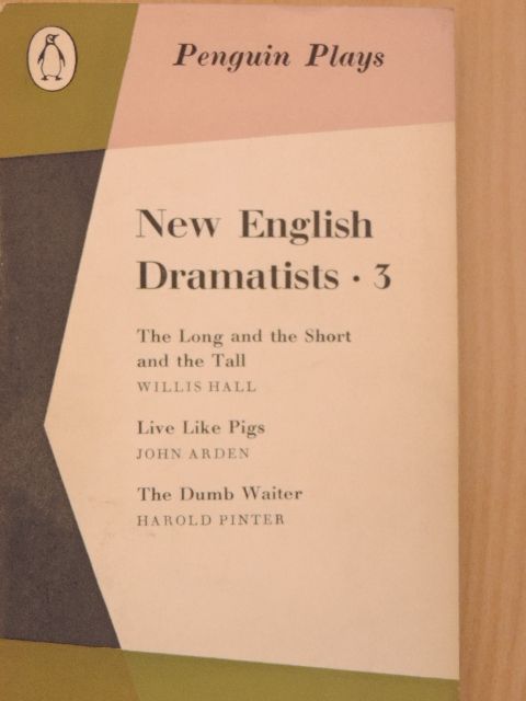 Harold Pinter - New English Dramatists 3. [antikvár]