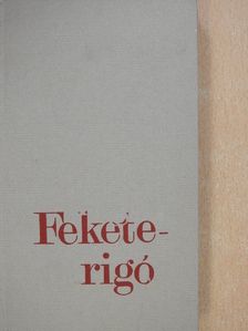 Gustav Krklec - Feketerigó (dedikált példány) [antikvár]