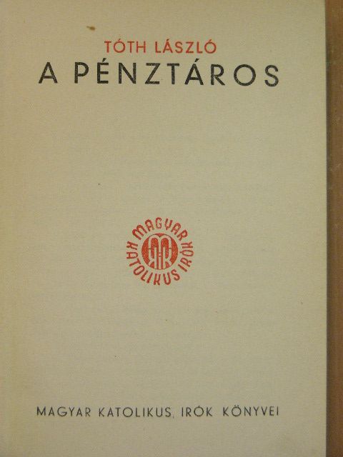 Tóth László - A pénztáros [antikvár]