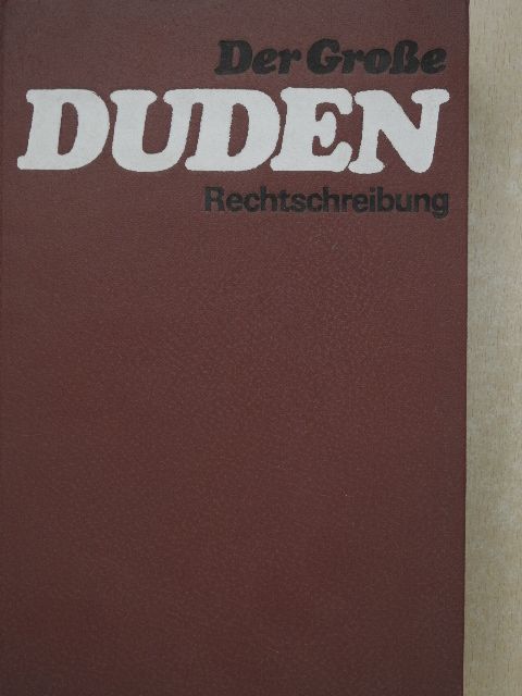 Der Große Duden [antikvár]