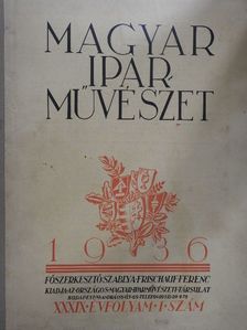 Benedek Rózsi - Magyar Iparművészet 1936/1. [antikvár]