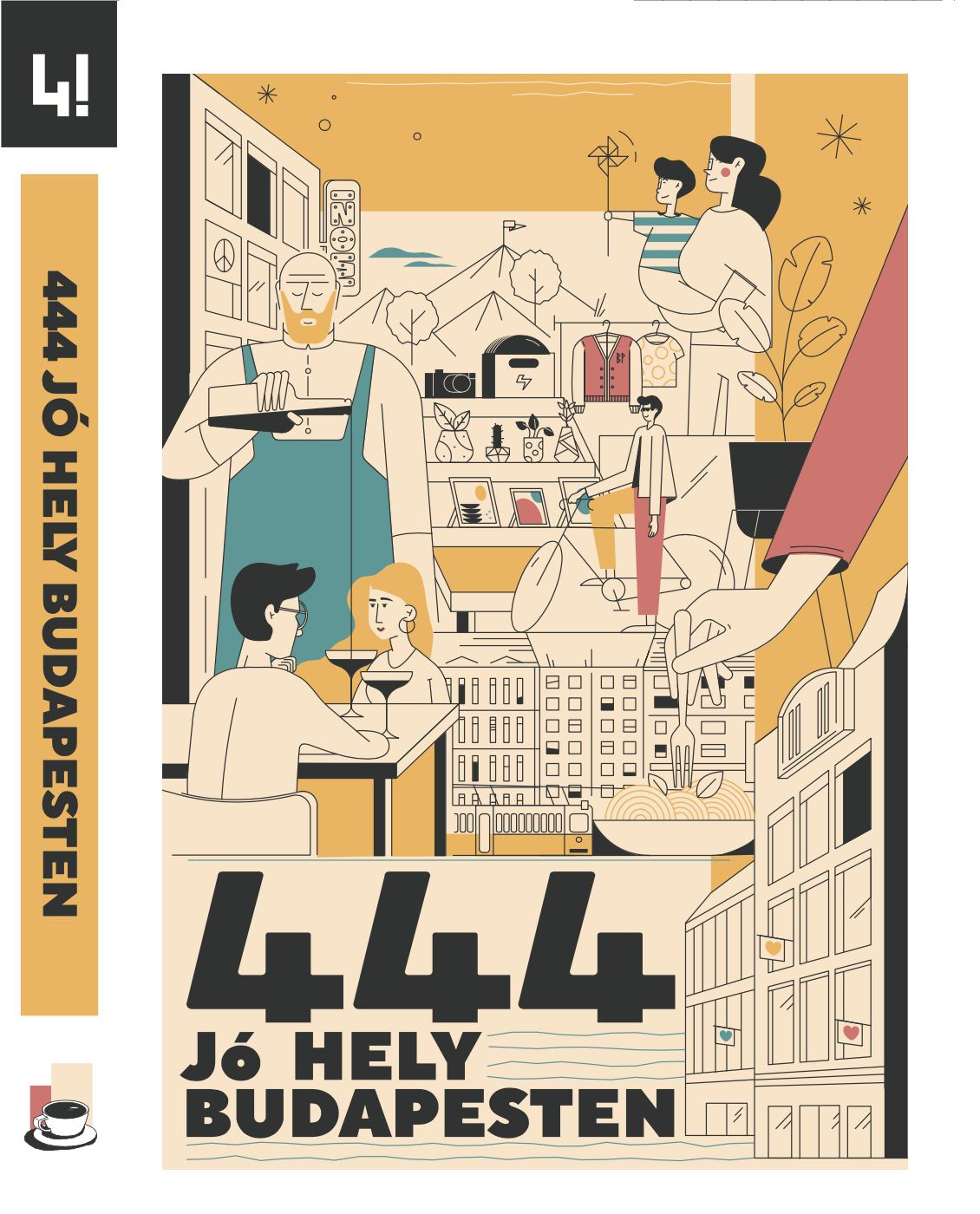 Bede Márton - 444 Jó hely Budapesten