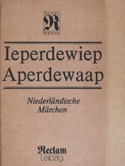 Ieperdewiep Aperdewaap [antikvár]