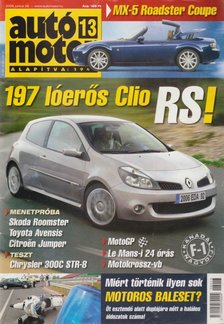 Szabó Róbert - Autó-Motor 2006. június 28. [antikvár]