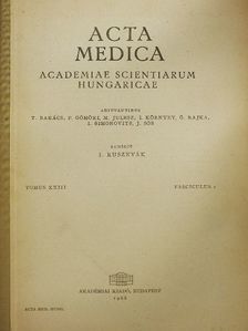 Bakács T. - Acta Medica 1966 [antikvár]