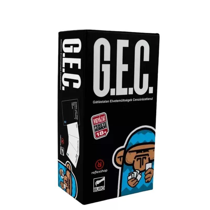 BUHDPRS - G.E.C. - Gátlástalan Elvetemültségek Cenzúrázatlanul társasjáték