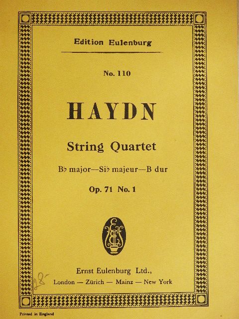 Joseph Haydn - String Quartet No. 69 [antikvár]