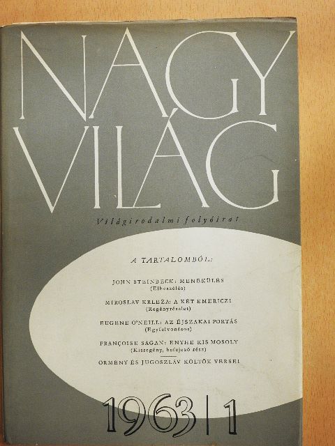Csün Csing - Nagyvilág 1963. január [antikvár]